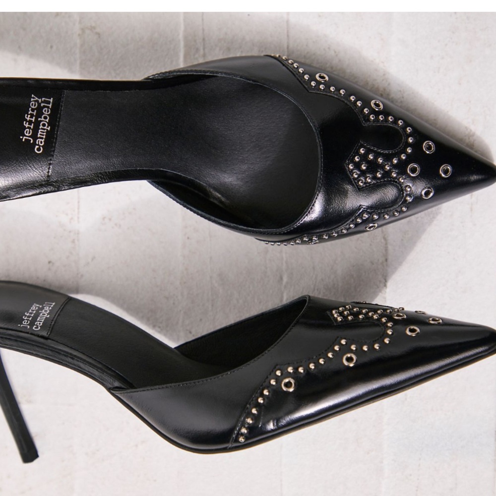 Jeffrey Campbell X Free People Skylar Studded Heels NEVER WORN